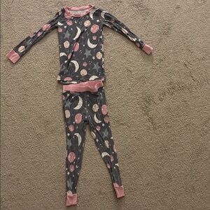 Little Sleepies 2-Piece - Pink To the Moon and Back
